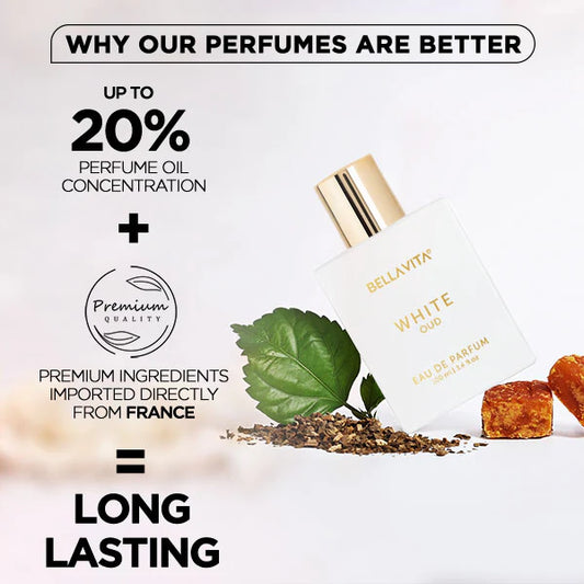 Bellavita White Oud Unisex EAU DE Perfume