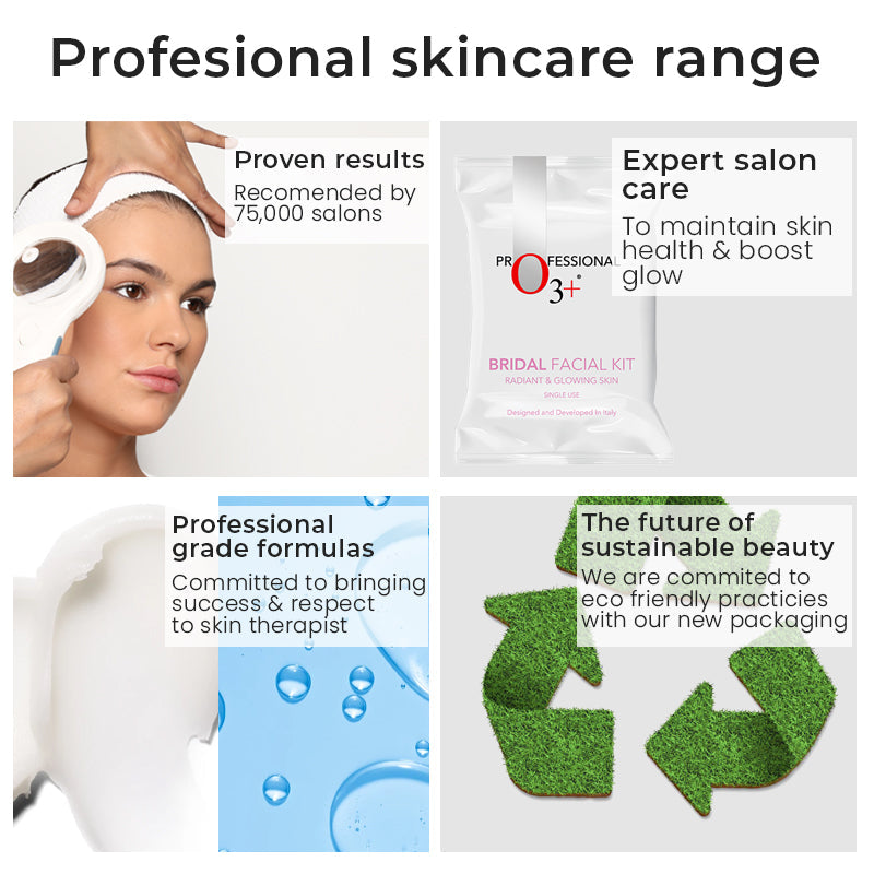 O3+ Bridal Facial Kit professional skincare range