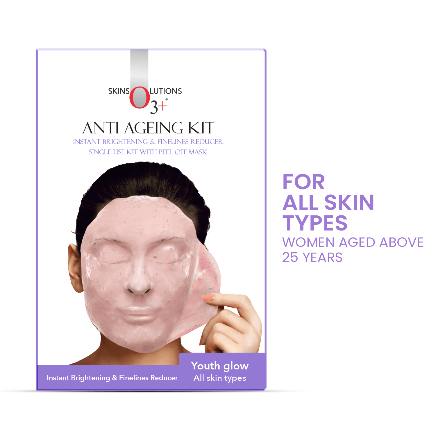 O3+ Anti-Ageing Single Dose Facial Kit 45g front