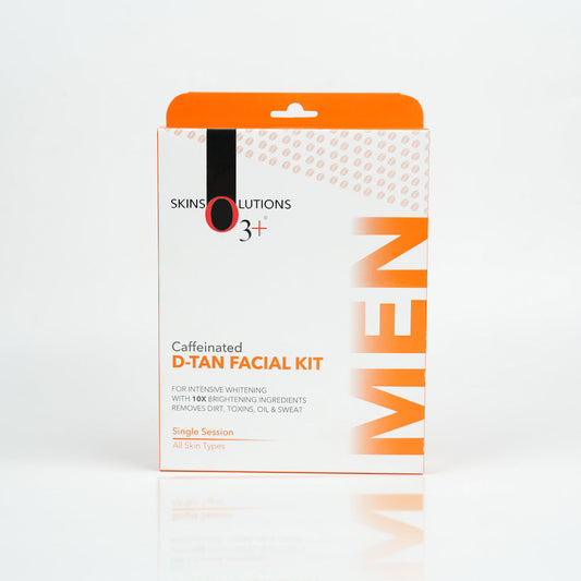 O3+ Caffeinated D-Tan Facial Kit 40g front