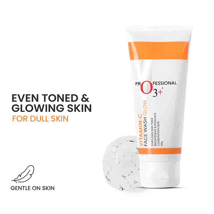 O3+ Vitamin C Face Wash 60g front
