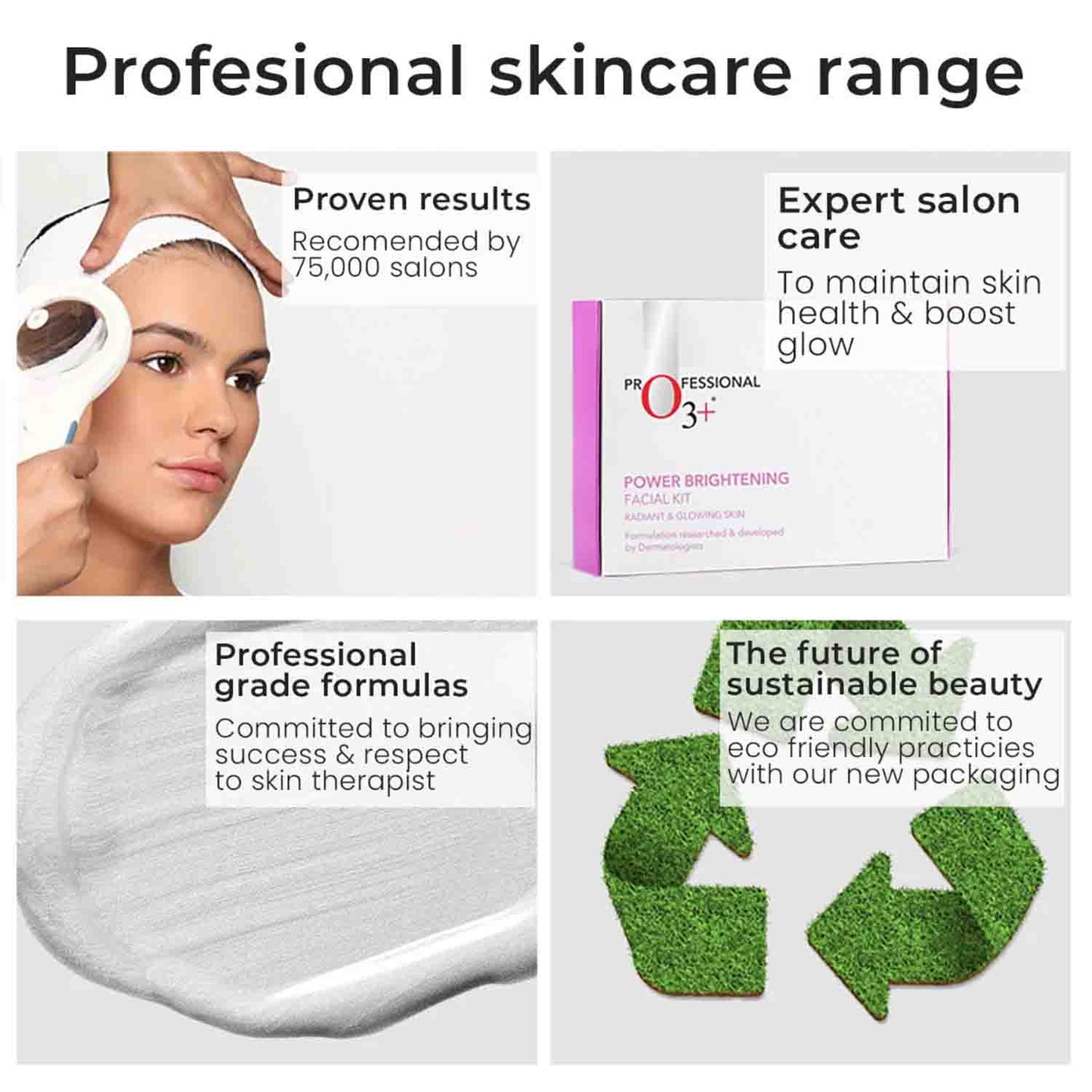 O3+ Power Brightening Kit skin glow results