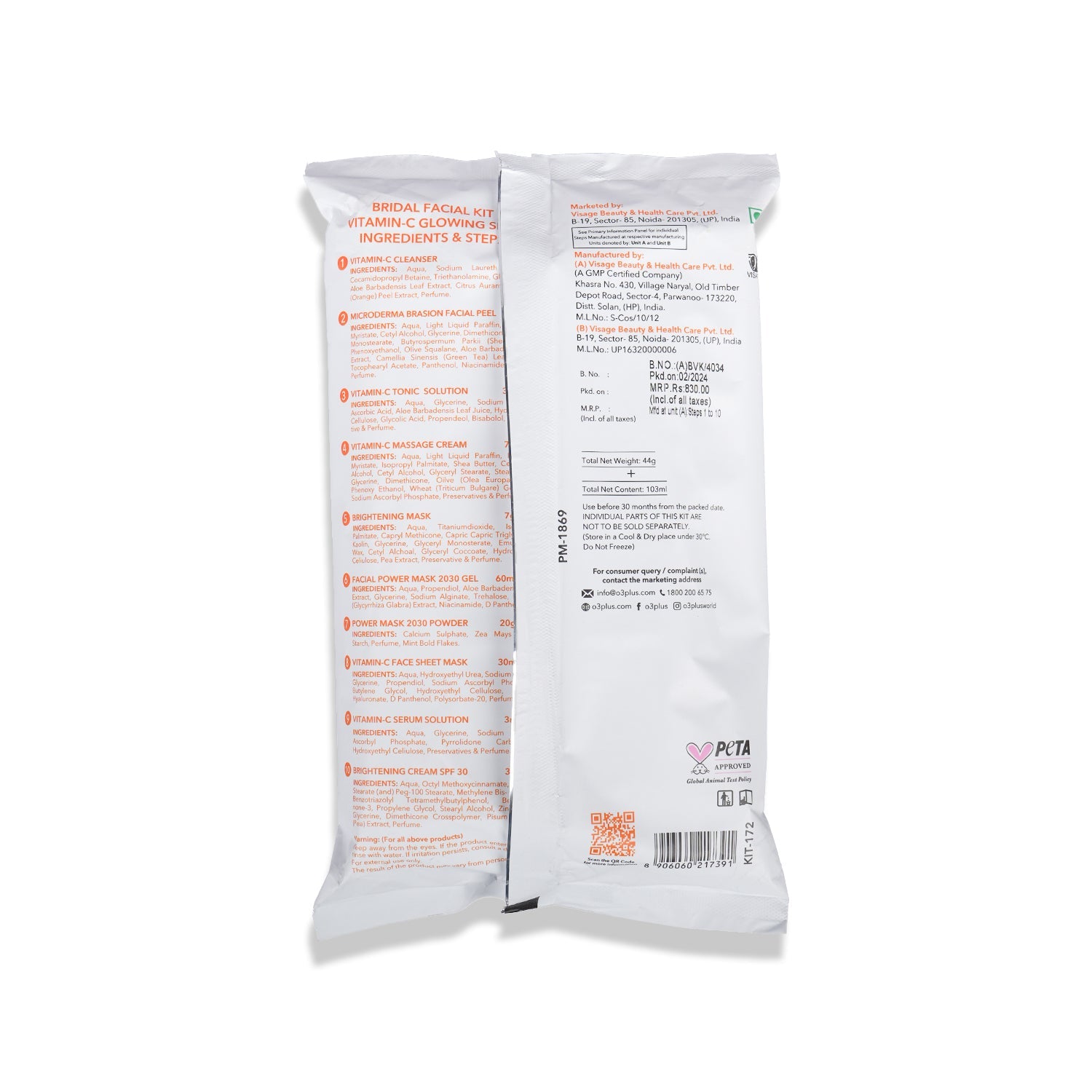 O3+ Bridal Vitamin C Kit bridal glow lifestyle