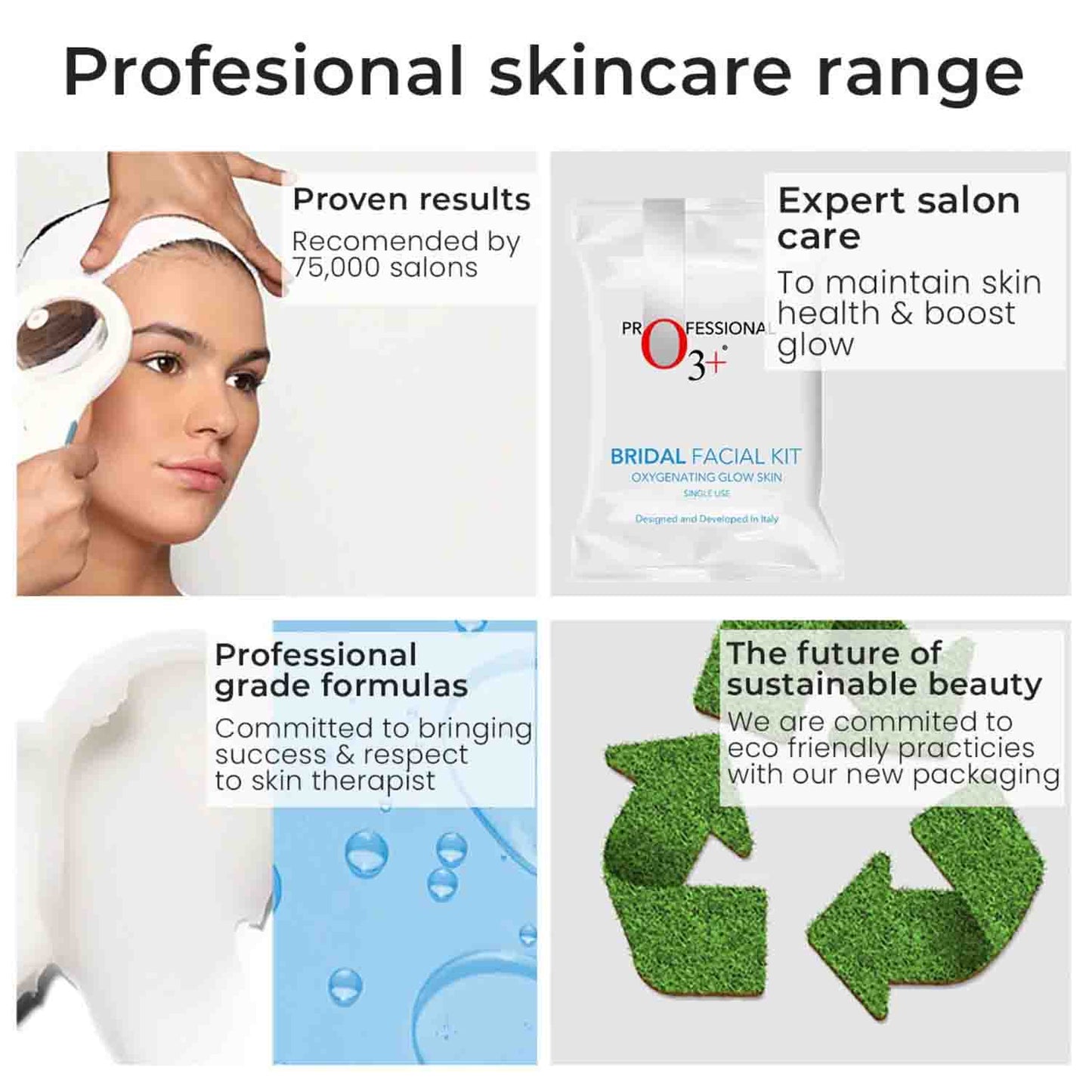 O3+ Oxygenating Bridal Kit radiant skin result
