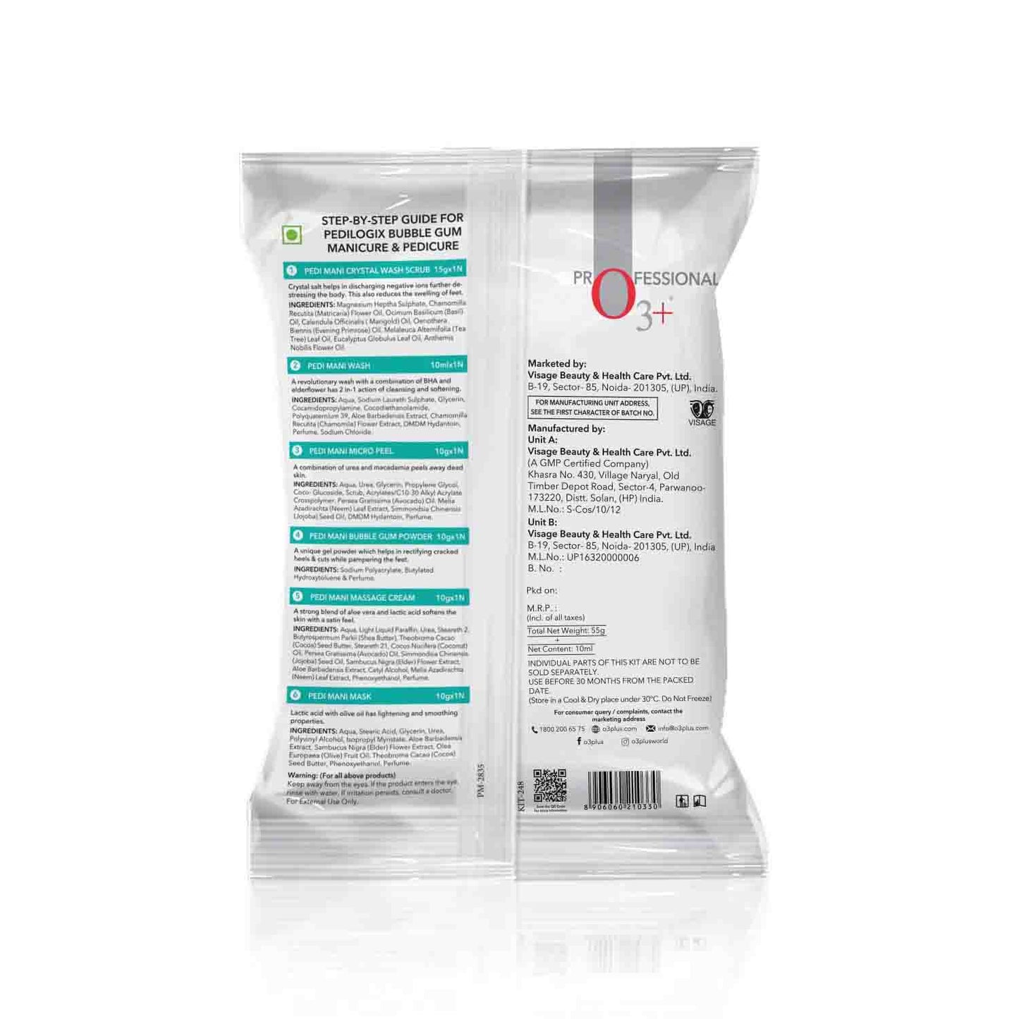 O3+ Pedilogix Kit lifestyle spa hands feet