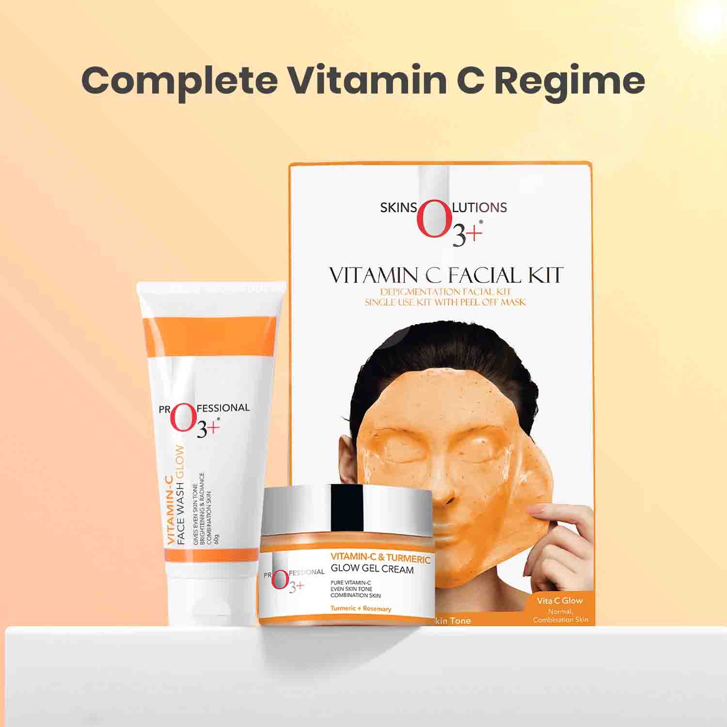 O3+ Vitamin C Face Wash model lifestyle