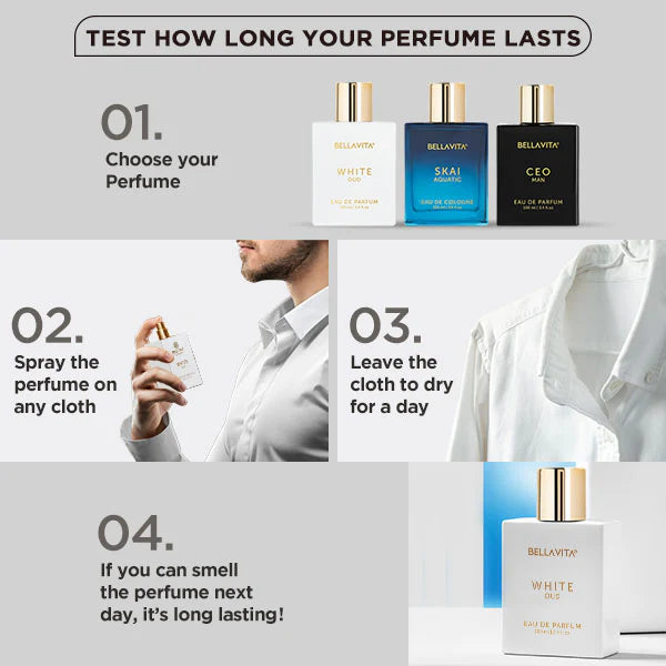Bellavita White Oud Unisex EAU DE Perfume