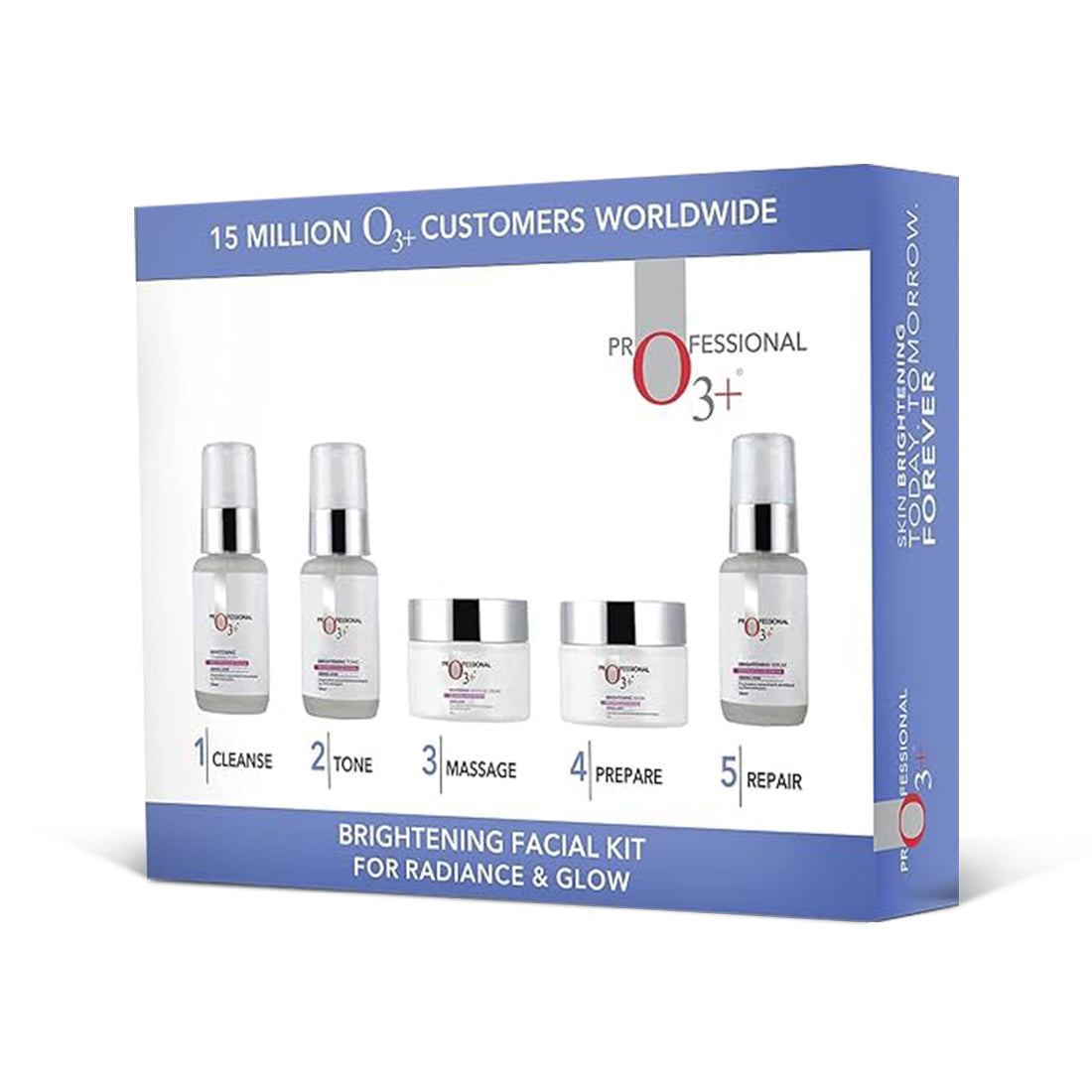 O3+ Brightening Facial Kit front pack