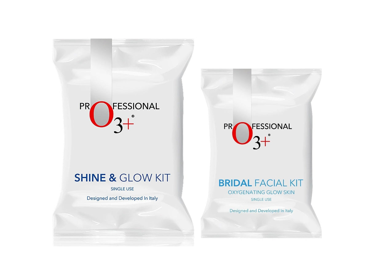 O3+ Radiant Skin Duo - Bridal Oxygenating Glow Kit + Shine & Glow Mono Dose Kit combo
