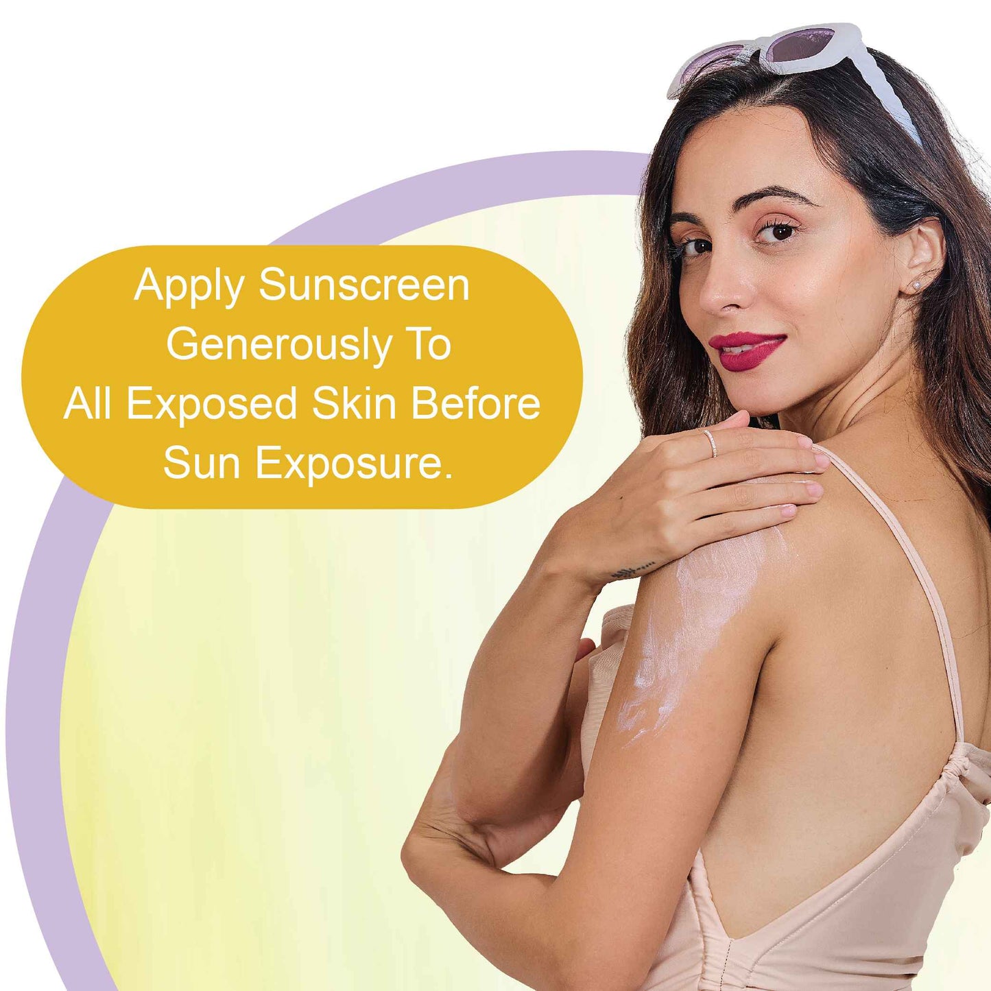 Dr. Rashel Detan Sunscreen SPF 50 how to apply steps