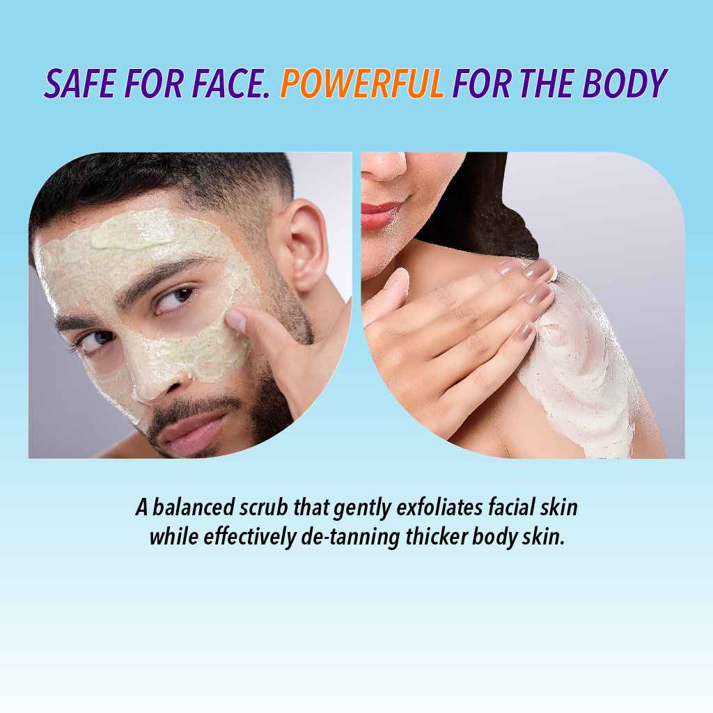 Dr. Rashel De-Tan Scrub key benefits