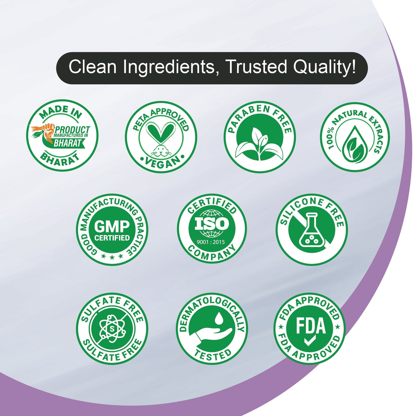 Dr. Rashel Diamond Scrub claims and certifications