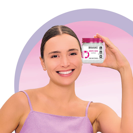 Dr. Rashel White Skin Scrub for face description