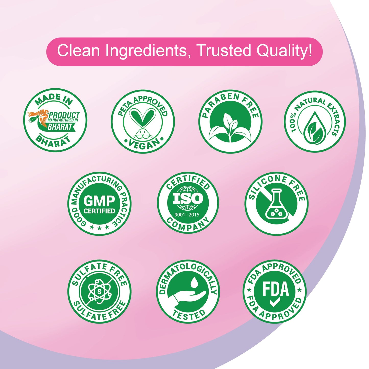 Dr. Rashel White Skin Scrub certifications